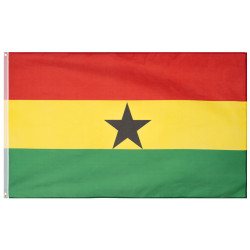 MUWO Ghana Flag MUWO "Nations Together" 90 x 150 cm