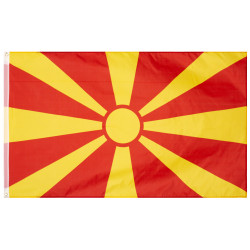 MUWO North Macedonia Flag MUWO "Nations Together" 90 x 150 cm