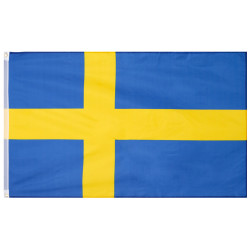 MUWO Sweden Flag MUWO "Nations Together" 90 x 150 cm