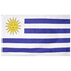 MUWO Uruguay Flag MUWO "Nations Together" 90 x 150 cm