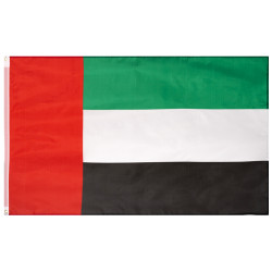 MUWO United Arab Emirates Flag MUWO "Nations Together" 90 x 150 cm