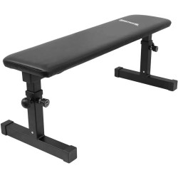 SPORTINATOR Adjustable Flat Weight Bench black