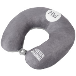 HIDETOSHI WAKASHIMA "Fly Hamamatsu" neck pillow grey