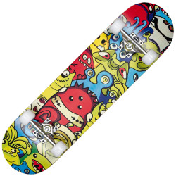 MUWO MUWO "Monster Party" 8" Skateboard