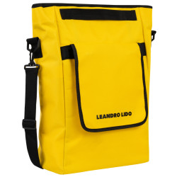 LEANDRO LIDO "Rapallo" cycling bicycle Bag 20 L yellow