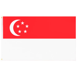 MUWO Singapore MUWO "Nations Together" Flag 90x150cm