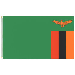 MUWO Zambia MUWO "Nations Together" Flag 90x150cm