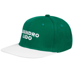 LEANDRO LIDO LEANDRO LIDO "No. 6" snapback Cap green/white