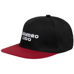 LEANDRO LIDO LEANDRO LIDO "No. 3" snapback Cap black/red