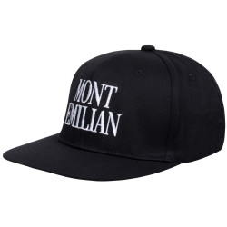 MONT EMILIAN "Dijon" snapback Cap black