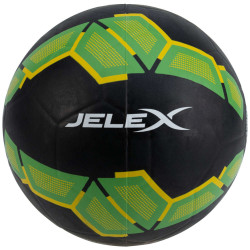 JELEX JELEX Bolzplatzheld Rubber Football black-green