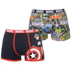 Character 2 Pack Boxers Mens